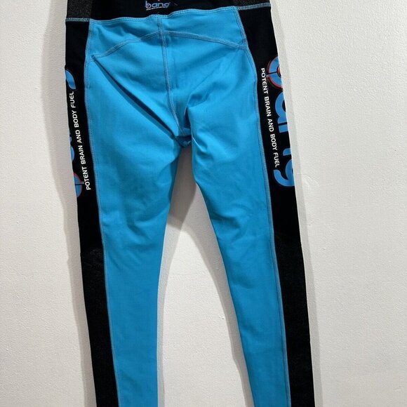 Bang Energy Revolution Women's Athletic Legging Turquoise/ Black Sz S NWT - Picture 2 of 6